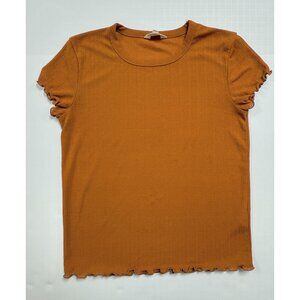 MADEWELL / ORANGE SHIRT / Size XS